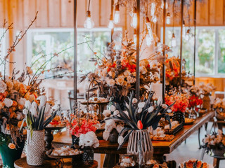 Flores secas, preservadas e de temporada: tendência para a decoração de casamento