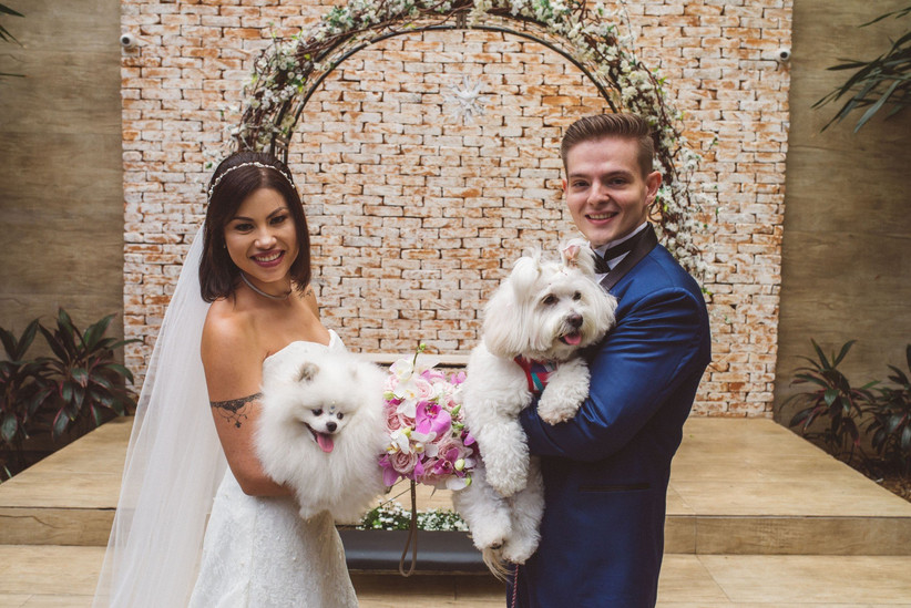 15 inspirações do fiel escudeiro em cerimônias 👰🐶🤵 7