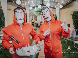 Fãs da Casal de Papel? Que tal um dia C com elementos temáticos?