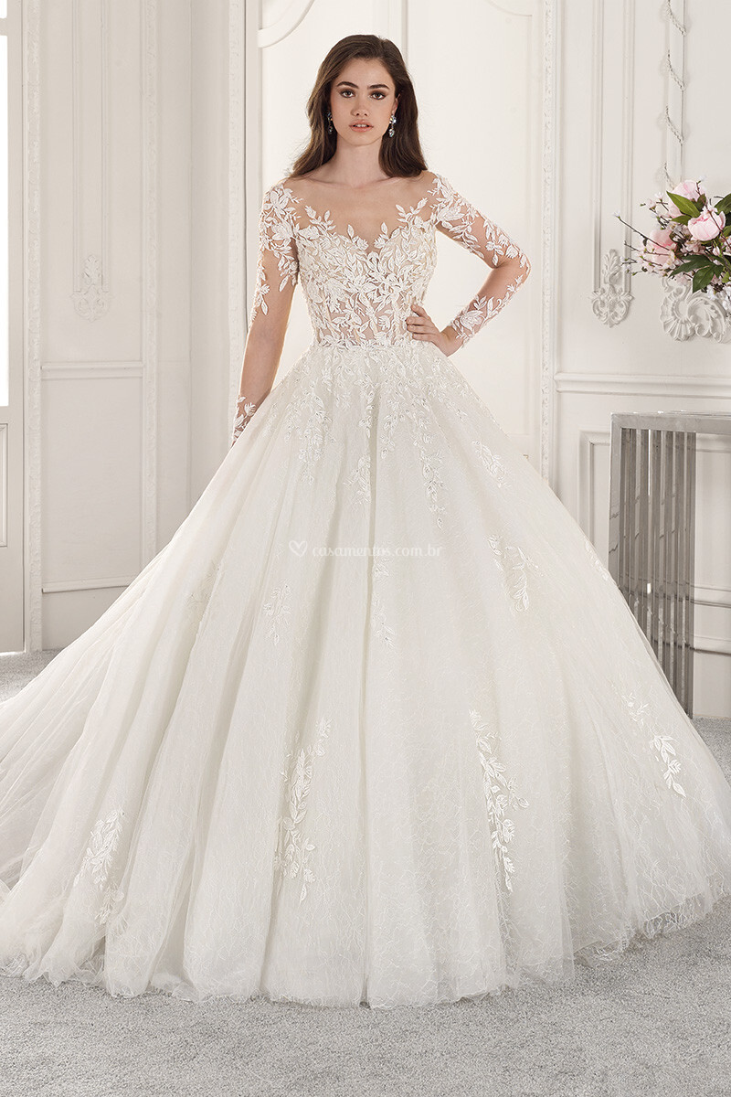 Vestido De Noiva De Demetrios - 875