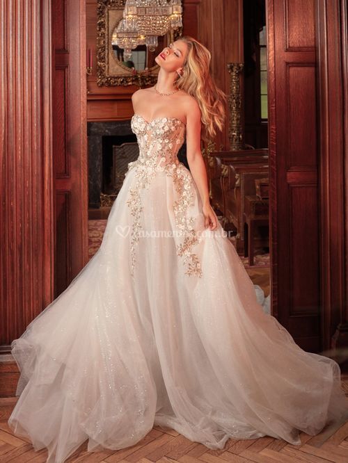 amazon gold evening gowns