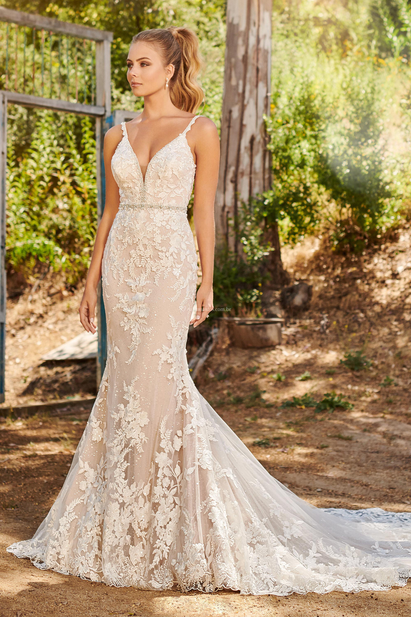 Vestido de Noiva de Mon Cheri Bridals - 120234