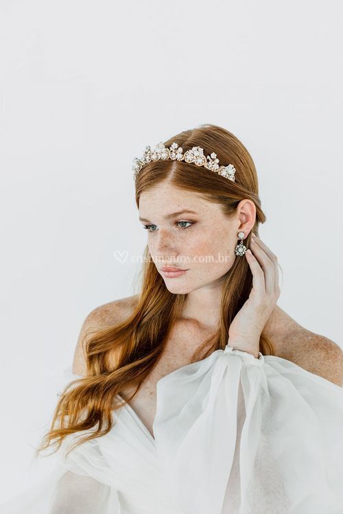 WHISTLEDOWN CROWN, Maria Elena Headpieces