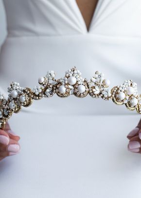 WHISTLEDOWN CROWN, Maria Elena Headpieces