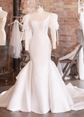 MANON (DETACHABLE VAASA ORGANZA PUFF CAP-SLEEVES), Sottero and Midgley