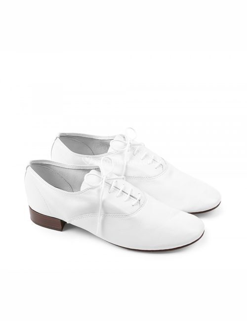 Zizi oxford shoes - White, Repetto
