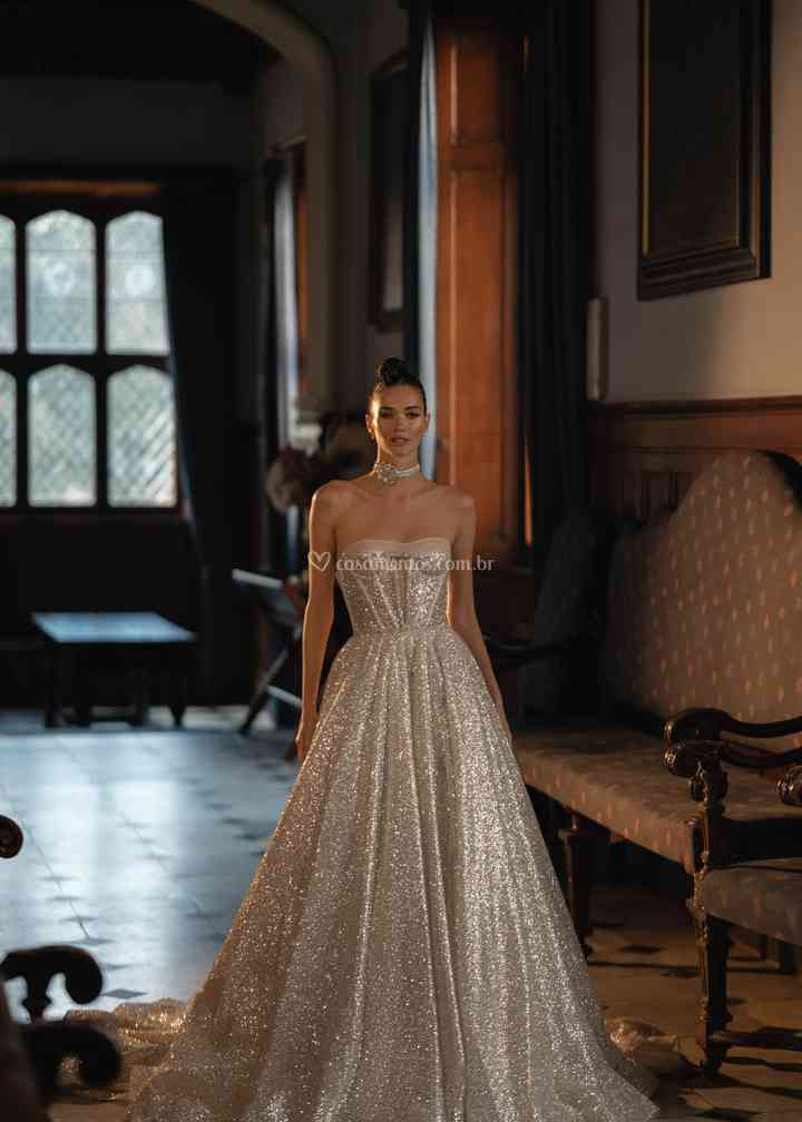 Vestido de Noiva Clássico Princesa Tomara Que Caia, Roupa de Casamento  Feminina Disney Nunca Usado 61261902