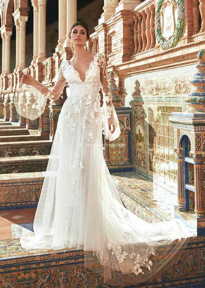 YIYA, Vestido de noiva estilo princesa