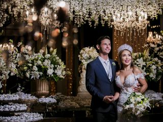 O casamento de Caroline e Yuri