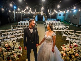 O casamento de Acácio e Camila