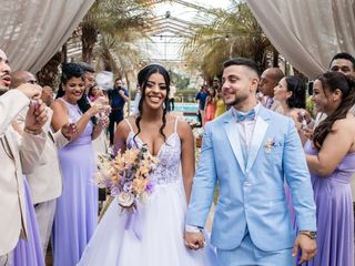 O casamento de Agatha e Weslei