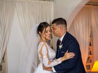 O casamento de Bianca e Junior