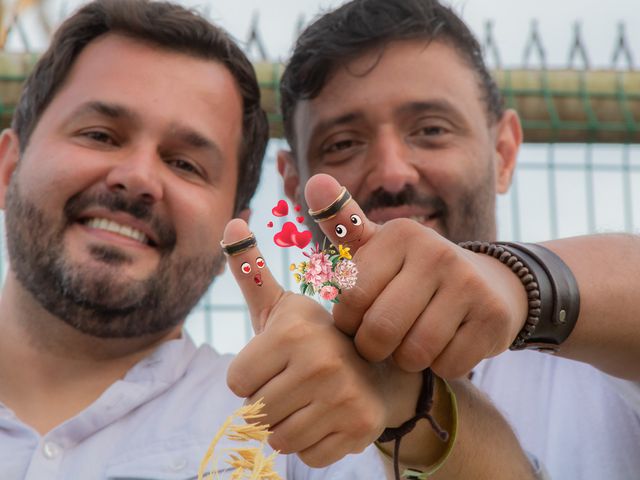 O casamento de Diego e Jader em Camaçari, Bahia 32