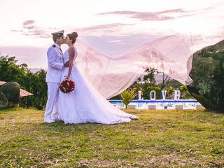 O casamento de Paola e Anderson