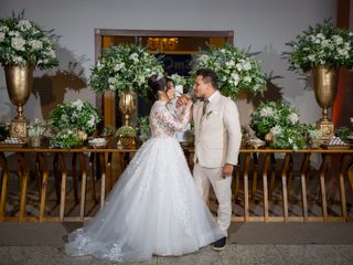 O casamento de Ariane e Leandro
