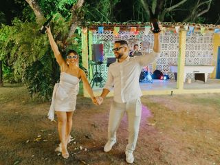 O casamento de Beatriz e Alann