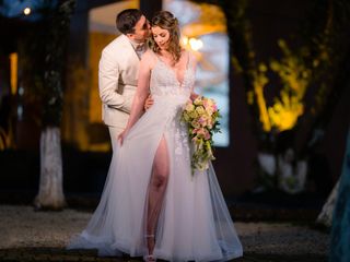 O casamento de Francine e Marcos