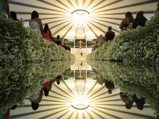 O casamento de Alessandra e Junior