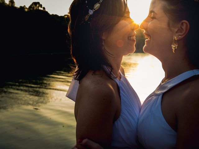 O casamento de Amanda e Isabela  em Riacho Grande, São Paulo Estado 1