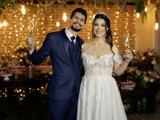 O casamento de Denise e Rogério