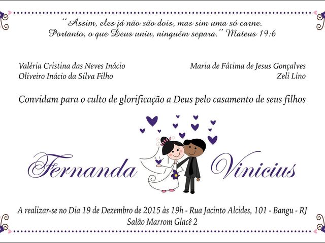 O casamento de Marcus Vinicius  e Fernanda  em Rio de Janeiro, Rio de Janeiro 9