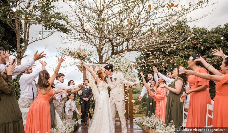 O casamento de Leonardo e Hiohana em Santa Leopoldina, Espírito Santo