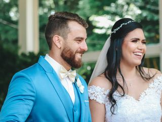 O casamento de Alana e Emerson
