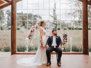 O casamento de Letícia e Melk