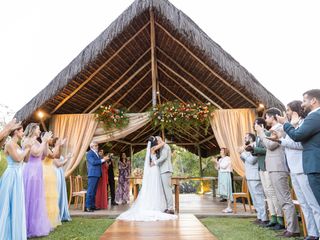 O casamento de Vanessa e Kieran