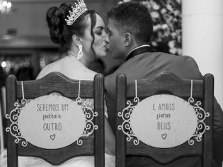 O casamento de Delaine e Marcos