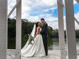 O casamento de Aline e Scott