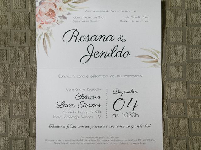 O casamento de Jenildo e Rosana em Valinhos, São Paulo Estado 8