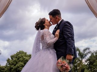 O casamento de Evelyn e Peterson