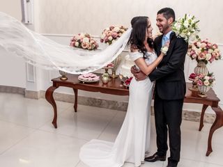 O casamento de Vivian e Jorge
