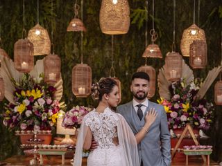 O casamento de Beatriz e Allison