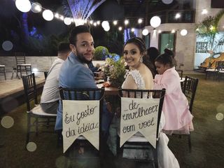 O casamento de Aline e Leandro