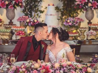 O casamento de Gislaine e Natã