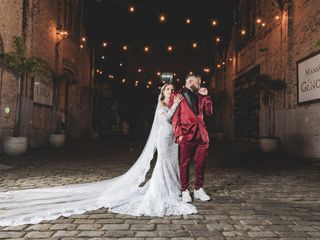 O casamento de Eduarda e Jean