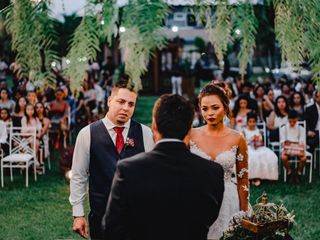 O casamento de Gisele e Alisson