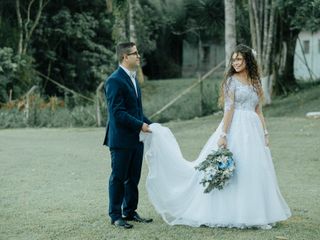 O casamento de Evelyn  e Léo 