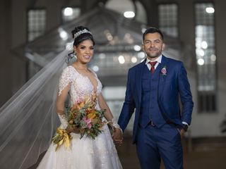 O casamento de Leandro e Eveline