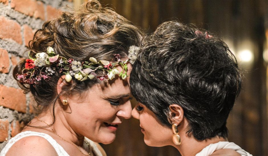 O casamento de Luciana Abreu e Karen Martinez em São Paulo