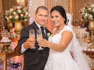 O casamento de Camila e Valter