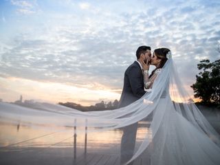 O casamento de Camila e Rodrigo