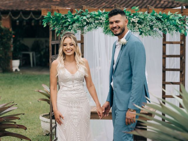 O casamento de Marcus e Gabrielle em Mongaguá, São Paulo Estado 40