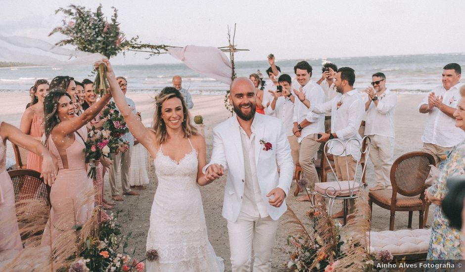 O casamento de Gustavo e Erika em São Miguel dos Milagres, Alagoas