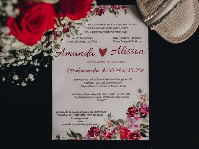 O casamento de Alisson e Amanda em São José dos Pinhais, Paraná 16
