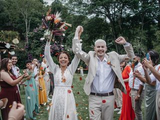 O casamento de Clarice e Neto