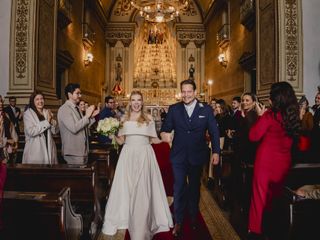 O casamento de Luiza e Sadoval