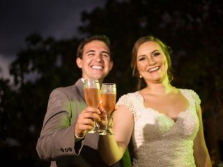 O casamento de Viviane e Leandro